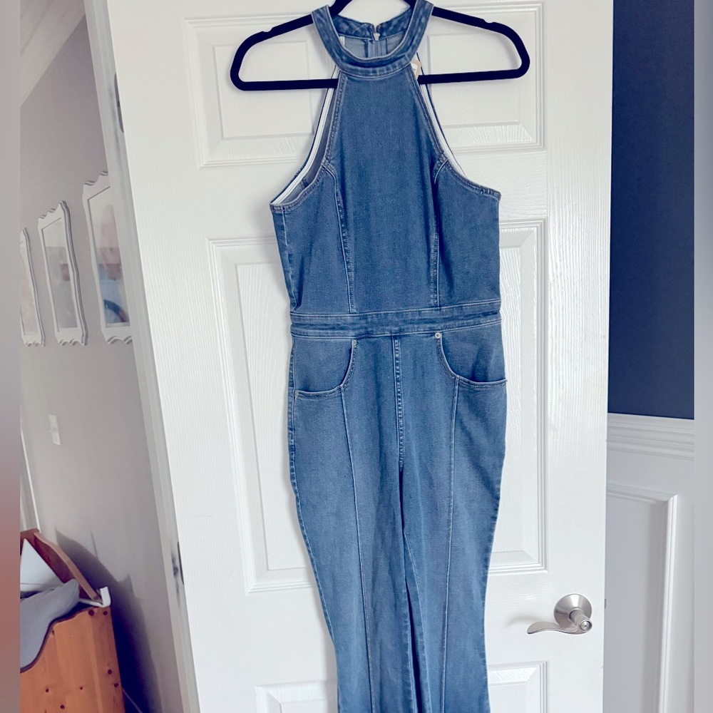 We The Free Denim Jumpsuit Size 6
